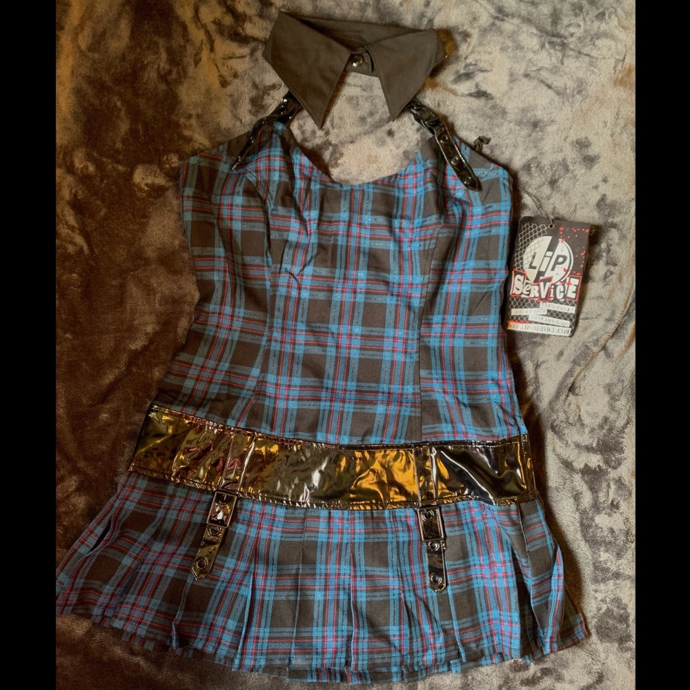 Lip Service Plaid Dress